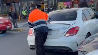 Mercedes Driver Got Work Done on His Box and Refused to Pay