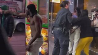 NYPD Arrest Black Man, His Partner, and One-Legged Woman After McDonald’s Disturbance