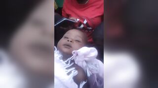 0ld woman burned alive for killing a little baby