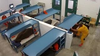 Florida Inmate Bashes a Sleeping Inmate's Head, Killing Him. Brain Bleed (Inmate was a Pedo)