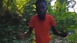 African Man Pleading for his Life to no Avail