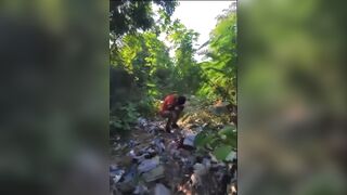 African Man Pleading for his Life to no Avail