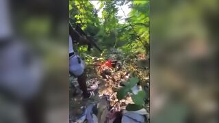 African Man Pleading for his Life to no Avail