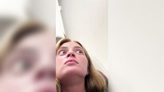 Ultimate Moment of Terror on Airplane during Turbelance