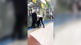 Shoplifter who headbutts security guard gets put in his place