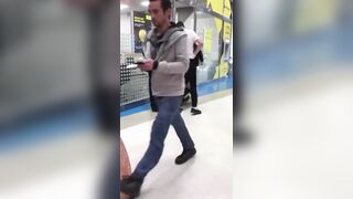 Shoplifter who headbutts security guard gets put in his place