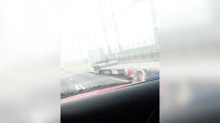 NYC daredevil dances, jumps on flatbed truck as it speeds across Washington Bridge