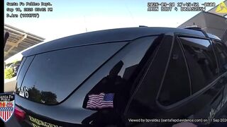Police flip a suspected pedophile's car after performing a PIT maneuver in New Mexico