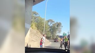 Man charged after allegedly sparking police chase with two children in car