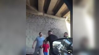 Man charged after allegedly sparking police chase with two children in car
