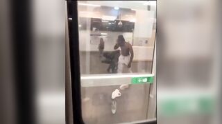 Tough Guy wants to Bully patrons on a Subway