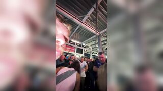 Entertaining Brawl as 2 Fat Girls Referee