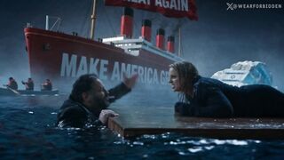 AI Satire Video Casts Titanic as MAGA Ship Hitting Israeli Iceberg