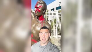 Charlie Kirk statue vandalized already