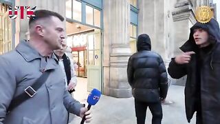 Heated Confrontation in Paris!