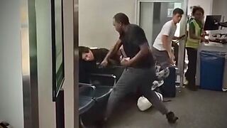 Guy deploys N-word variant, gets roughed up