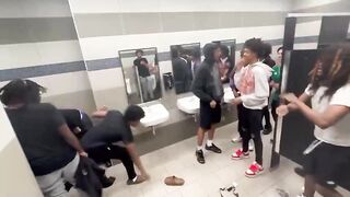School Bathroom Brawl Video Draws Endless Laughs