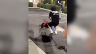 Teen group beating of a high school student at Charlotte shopping center