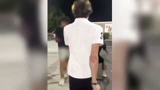 Teen group beating of a high school student at Charlotte shopping center