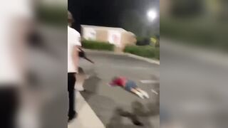 Teen group beating of a high school student at Charlotte shopping center