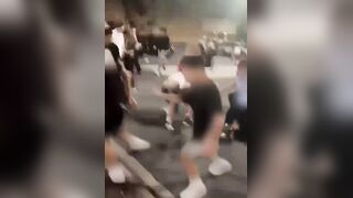 Teen group beating of a high school student at Charlotte shopping center