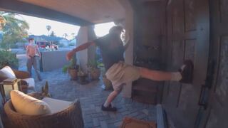 Teens accused of kicking in Phoenix family’s front door in viral ‘prank’