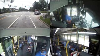 MARTA Bus driver seen on video appearing to doze while behind wheel moments before crash