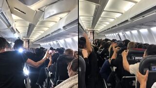 Violent shaking aboard a Sepehran Boeing 737 forces an emergency return.