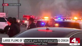 Los Angeles Fire Department (LAFD) on KNBC helicopter crash in California: