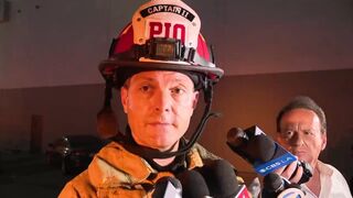 Person on the ground killed after KNBC helicopter crashes in Los Angeles, California,