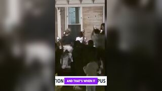 Outrage is erupting after a mob of Black "teens" dragged a White female college student off her own porch BY HER HAIR, dragged her to a stop sign, and then beat her UNCONSCIOUS... TWICE.