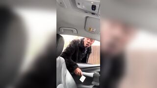 NORTH LONDON : Road Rage Erupts as Woman Waves an Axe at Driver