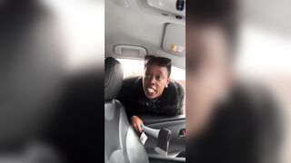 NORTH LONDON : Road Rage Erupts as Woman Waves an Axe at Driver