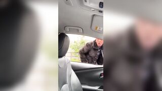 NORTH LONDON : Road Rage Erupts as Woman Waves an Axe at Driver