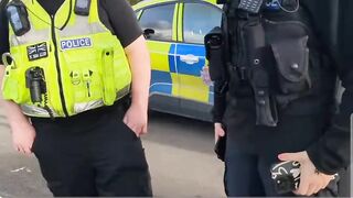 Uk police quote of the year …”he’s breaking the law so what am I supposed to do “ .