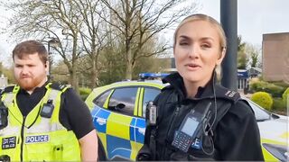 Uk police quote of the year …”he’s breaking the law so what am I supposed to do “ .