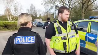 Uk police quote of the year …”he’s breaking the law so what am I supposed to do “ .