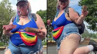 Does she really look in the mirror and think, “Yep, this is attractive”?