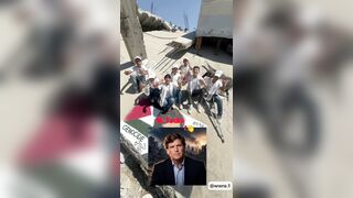 kids who were "genocided" in Gaza want to make sure that you're watching Tucker