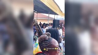 Ghanaian woman GOES VIRAL for INCREDIBLY PHALLIC HAIRCUT.