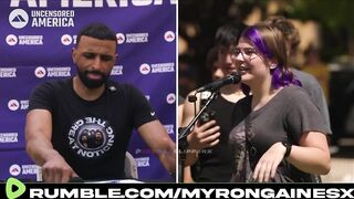 Myron Has A Purple Haired Progressive SPEECHLESS Leaving In TEARS "
