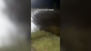 Sinkhole Opens Beneath Municipal Guard's Feet