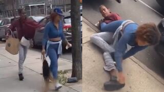Knife-wielding woman ambushes another from behind in NYC