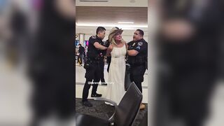 Drunk Karen put on a show at the airport