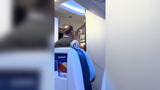 Karen Blocks the Aisle, Gets in Southwest Flight Attendant’s Face, and Screams He Assaulted Her Over a Checked Bag