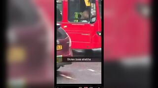 LAWLESS UK: Invader attacks a bus driver and steals the bus!