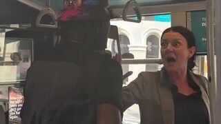 British lady has had enough of migrants being rude.