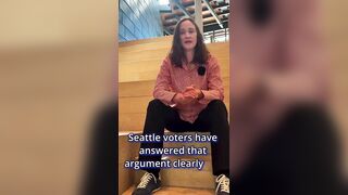 Katie Wilson "This is your city, But not if you are a conservative or right-wing"