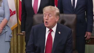 President Trump is DOUBLING DOWN to the Fake News on banning CNN MSNOW and POLITICO