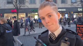 Man preaching from the Bible accused of homophobic and racist remarks by two officers